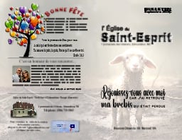 Eglise du Saint-Esprit Edmundston Bulletin Septembre2025